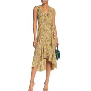Max Studio Wrap Midi Dress (size S)